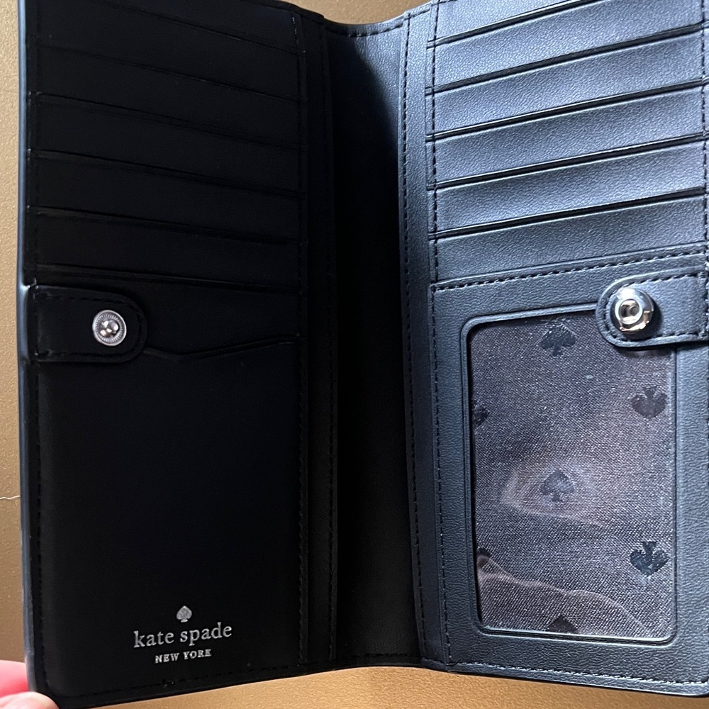 Kate Spade White and Gray Wallet - Picture 4 of 4